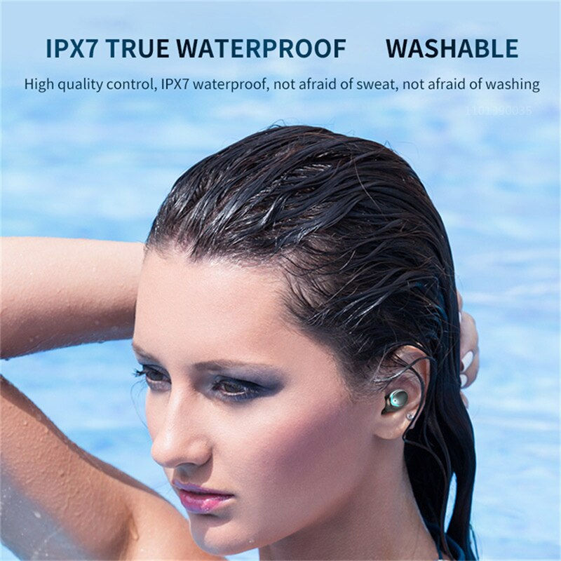 Thumbnail: New Wireless TWS Bluetooth Earphone with LED Display Touch Noise Canceling Earb