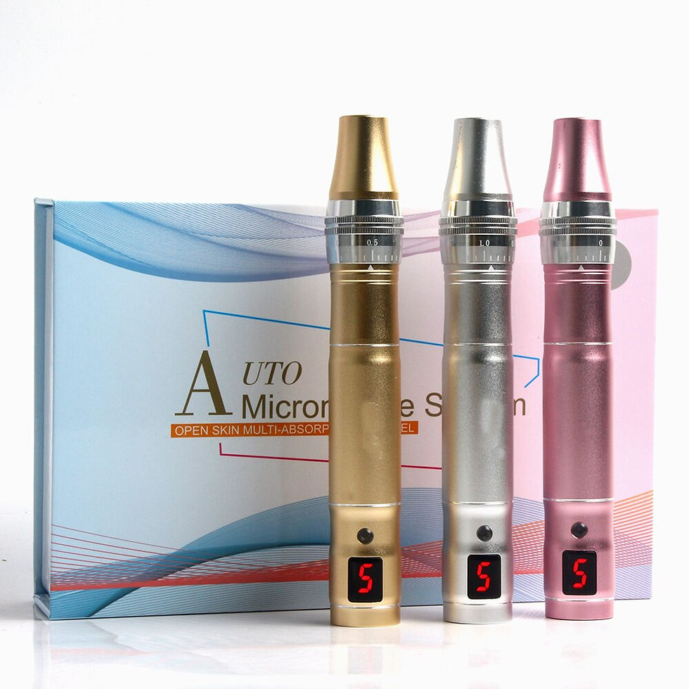 Thumbnail: New Wireless Ultima Derma Microneedling Stamp Meso Pen Digital Display 5 levels