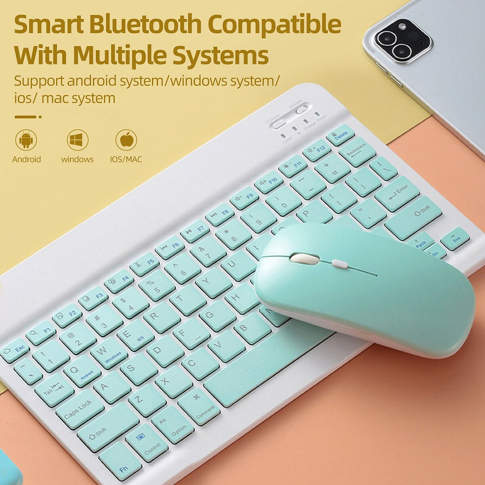 Thumbnail: Bluetooth Mouse For iPad Samsung Huawei Lenovo Android Windows Tablet Battery W