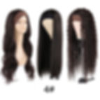 Thumbnail: Synthetic Afro Kinky Curly Headband Wig Natural Black Blonde Wigs Organic Fiber