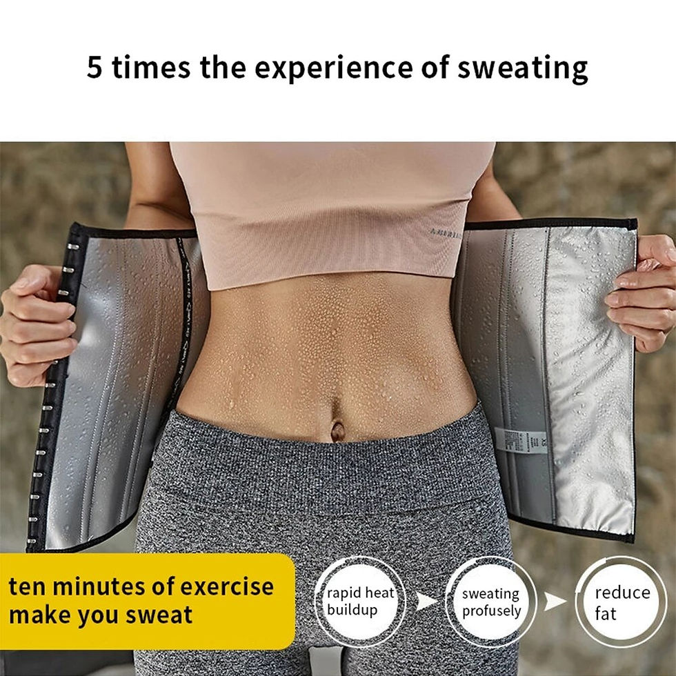 Thumbnail: Sauna Sweat Belt Sweat to Lose Weight Woman Postpartum Waist Trainer Slimming S