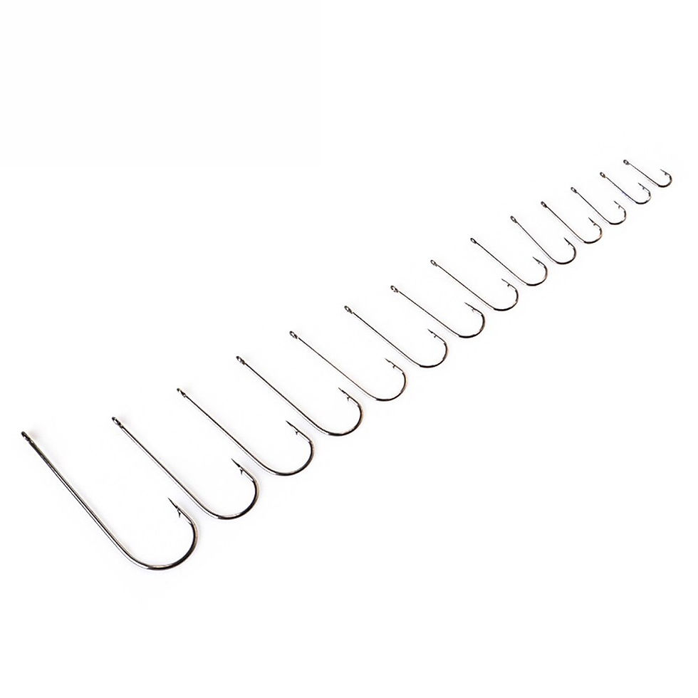 Thumbnail: FTK Carp Fishing Barbed Fish Hook Size 2-18# 7 Pcs - 80 Pcs Super Needle Point 