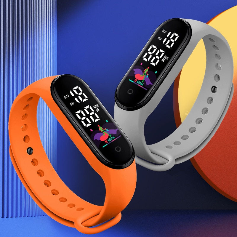 Thumbnail: Watch Strap For Xiaomi Mi Band 7 6 5 4 3 Wristband Silicone Bracelet Wrist Stra