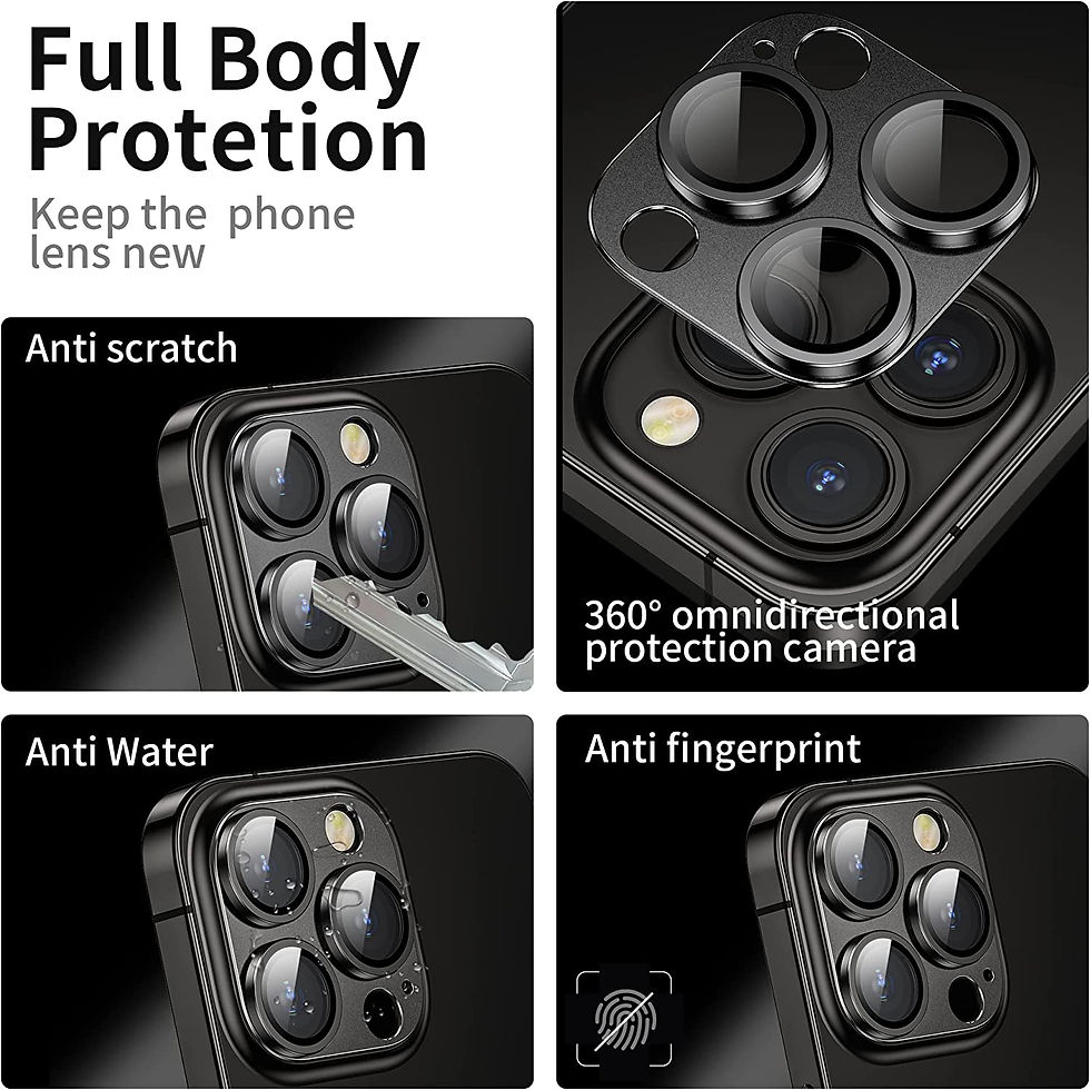 Thumbnail: Full Cover Camera Lens Protection For iPhone 14 Plus 13 Pro Max 12 14Pro 13Pro 