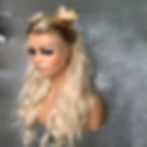 Thumbnail: Preplucked Soft 180%Density 26Inch Ombre Blonde 613 Body Wave Long Natural Hair