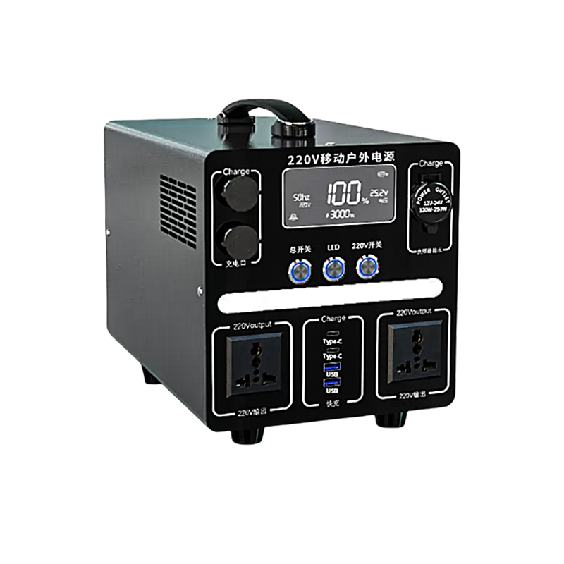 Thumbnail: Camping Portable Power Station Large Capacity Power Outage Emergency Backup Bat