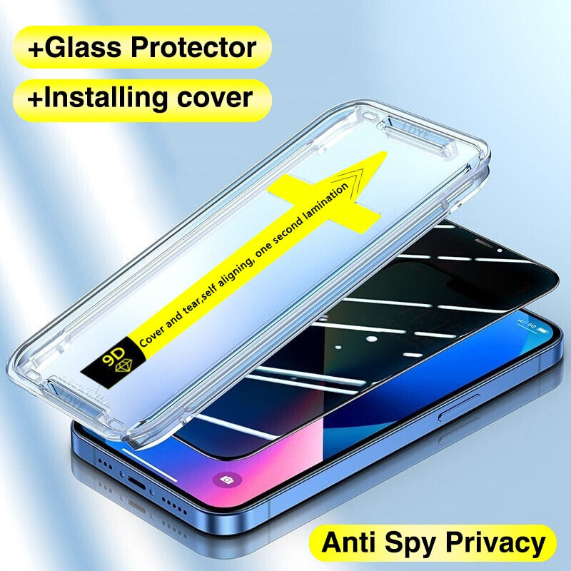 Thumbnail: 8K High End Tempered Glass For iPhone 14 13 12 11 Pro Max XS MAX X XR Screen Pr