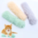 Thumbnail: Cartoon Pet Cat Toy Stick Feather Rod Mouse Toy with Mini Bell Cat Catcher Teas