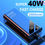 Miniatura: New 20000mAh Power Bank 40W Fast Charge Powerbank For 12 13 Promax LED Digital 