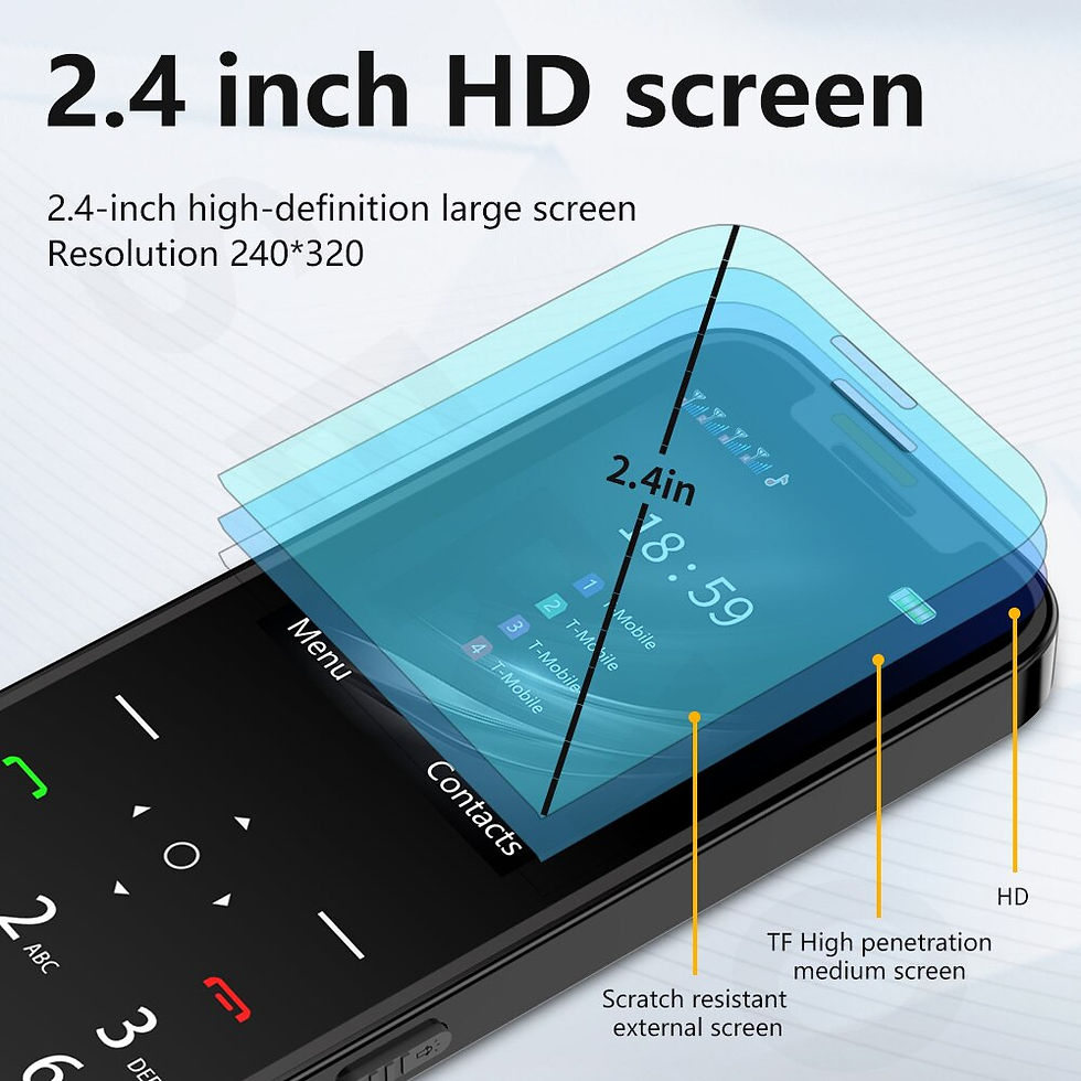 Thumbnail: SERVO X4 Mobile Phones 2.4inch 4 SIM Cards Speed Dial Magic Voice Auto Call Rec