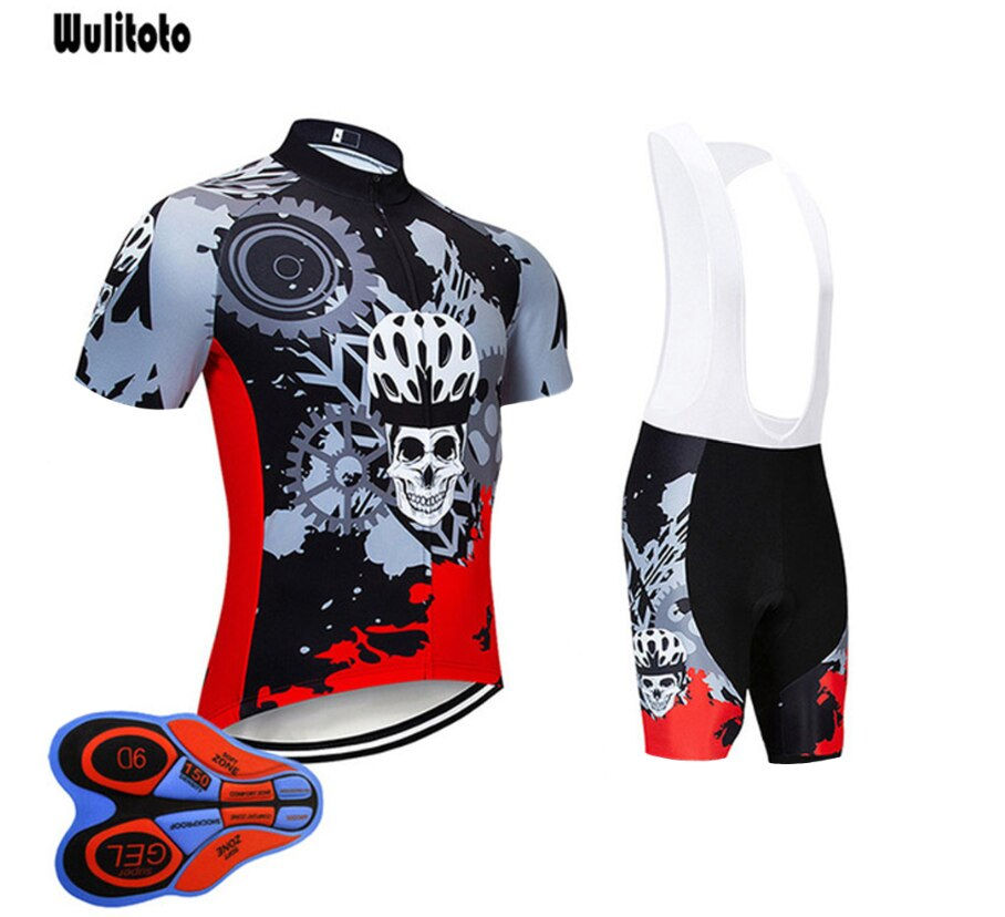 spring Mountain Bike Jersey long sleeve short sleeve 9D Gel Cycling Pants Suit