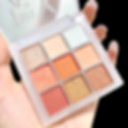 Thumbnail: 1pc Fashion 9 Color Eyeshadow Palette Matte Glitter High-gloss Blush Earth Colo