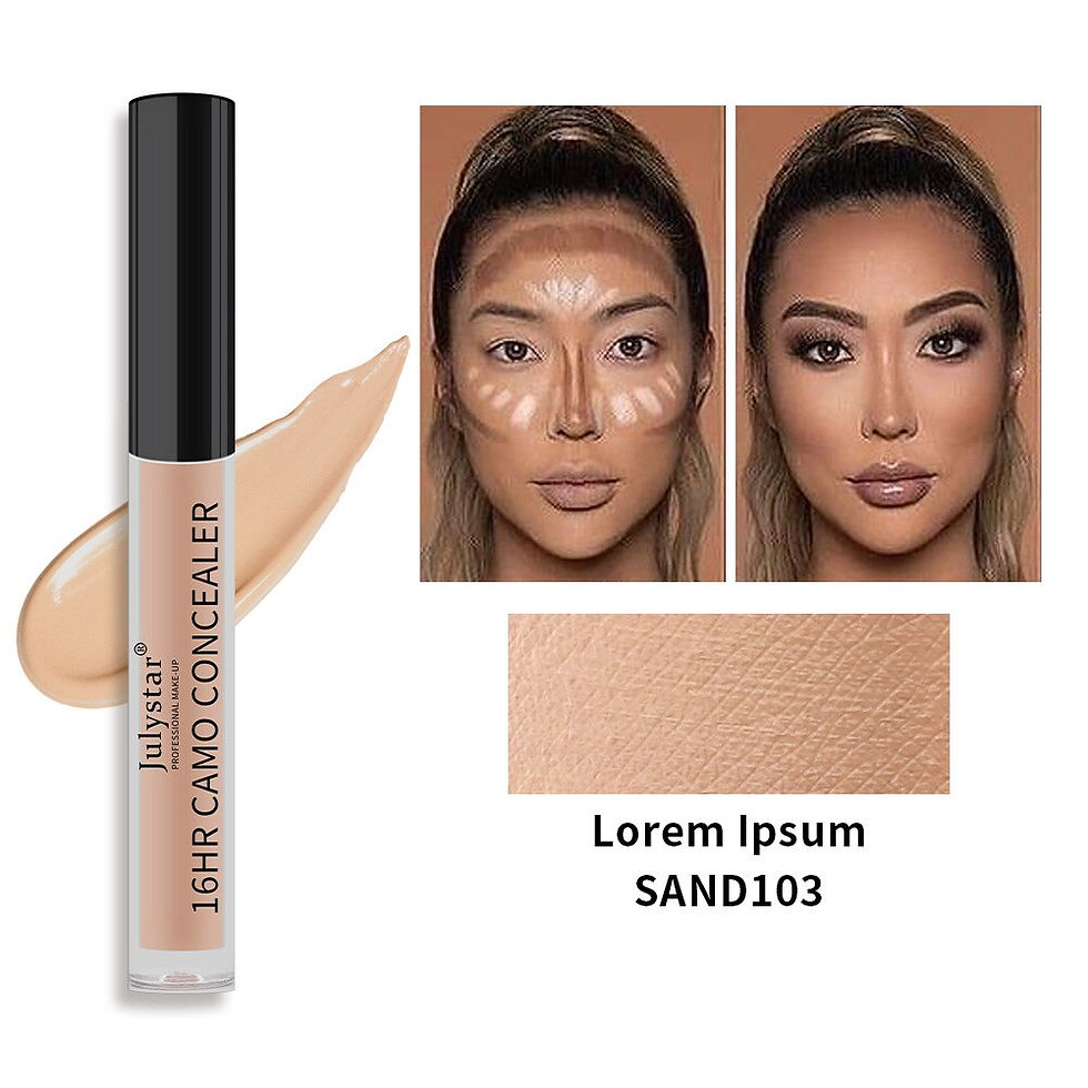 Thumbnail: Cosmetics Concealer Foundation Cream Full Skin Professional Face Blemish Cover 