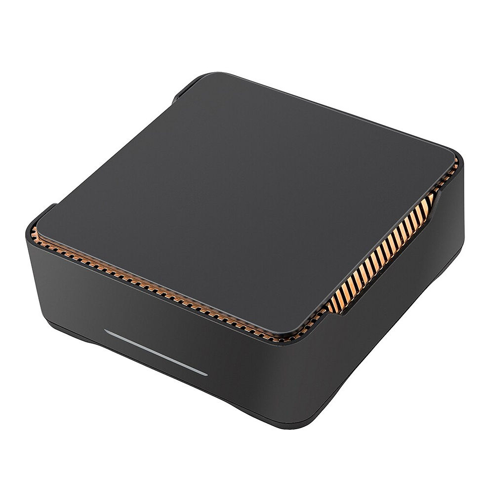 Thumbnail: AK3V Mini PC Intel Apollo Lake Celeron J3455 6GB 64GB 128GB Dual WIFI LAN BT HD