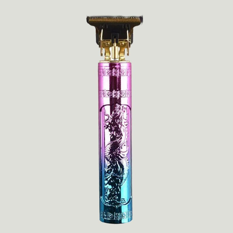 Thumbnail: Electric Haircutter for Men USB Rechargeable Colorful Dragon Razor Electric Hai