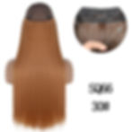 Thumbnail: LISI GIRL Synthetic 22 Inch 16 Inch Hair Extensions Straight Heat Resistant No 