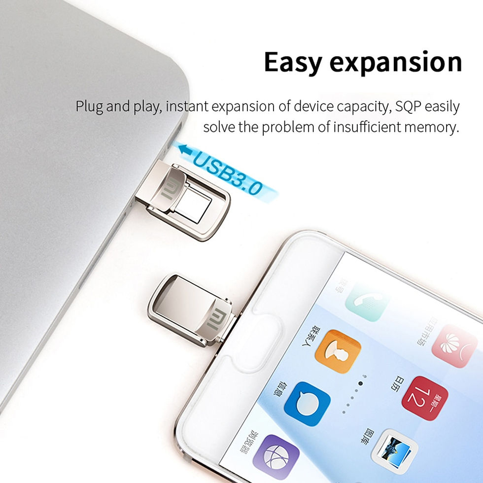 Thumbnail: Xiaomi U Disk 2TB 1TB 256GB128G 512GB USB 3.1 Type-C Interface Mobile Phone Com