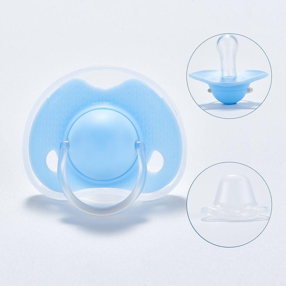 Thumbnail: Food Grade Silicone Baby Pacifier Soother for Baby Teether Safety Infant Snooth