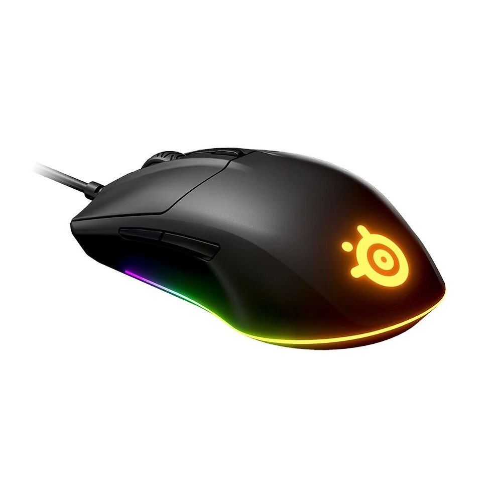 Thumbnail: Steelseries Rival 3 Wired Gaming Mouse TrueMove Core Optical Sensor Mice with 8