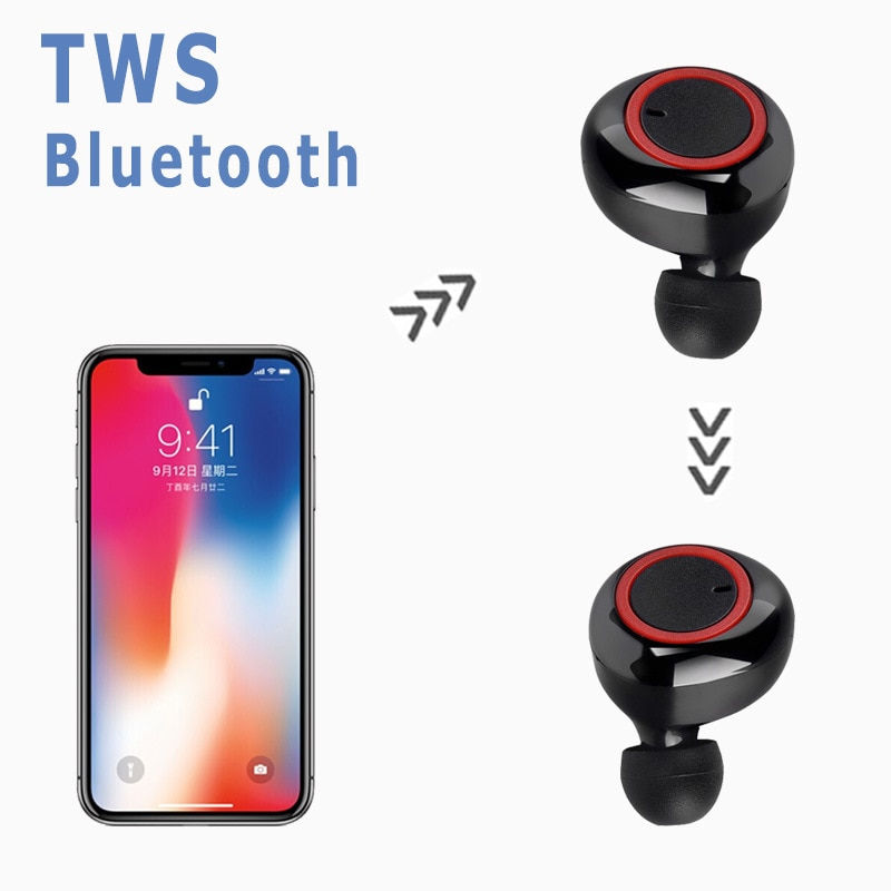 Thumbnail: Y50 TWS wireless headphones sport earphone 5.0 bluetooth Gaming Headset Microph