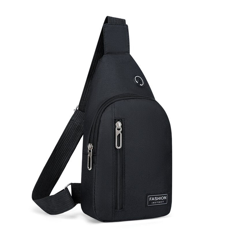 Nylon Chest Bag For Men Multifunctional Casual Fashion Trend Shoulder Bag For O