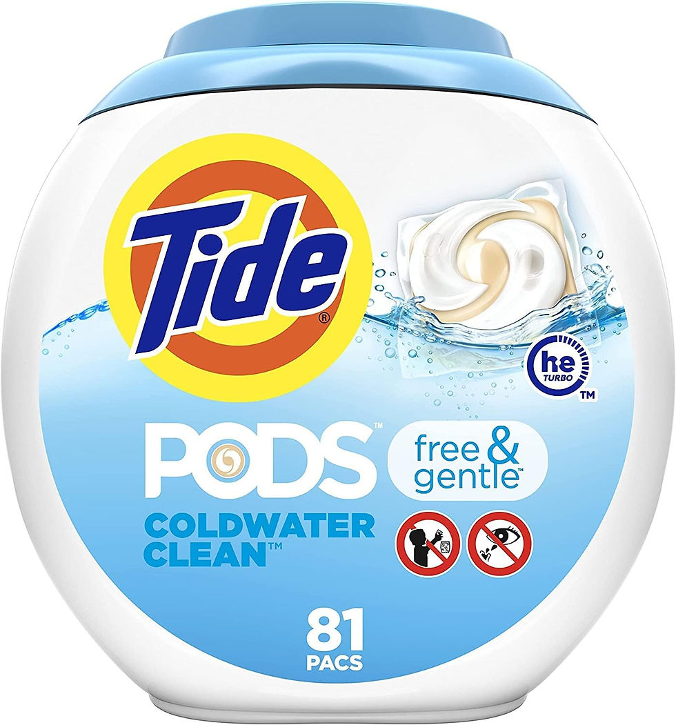 Thumbnail: Tide PODS Liquid Laundry Detergent Pacs, Spring Meadow, 20 Count
