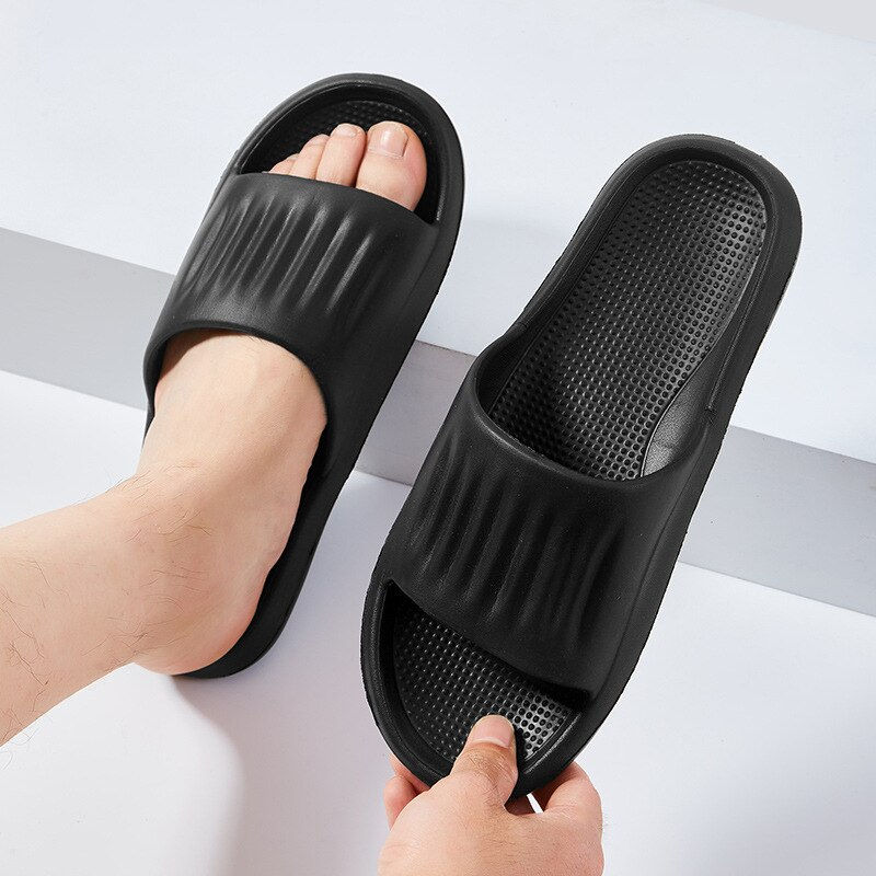 Summer Slippers Unisex Eva Soft Bottom Indoor Home Slides Sandals Light Beach S