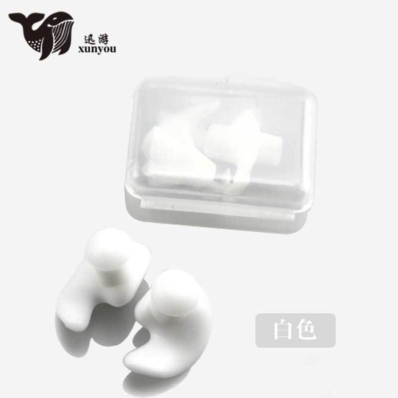 Thumbnail: Silicone Spiral Earplugs for Adults, Waterproof Swimming Earplugs for Washing H