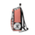 Thumbnail: ROSNER CARNEGIE NYC® RCNYCPYUSBBP20041000110 UNISEX 4.0 BACKPACK - SALMON