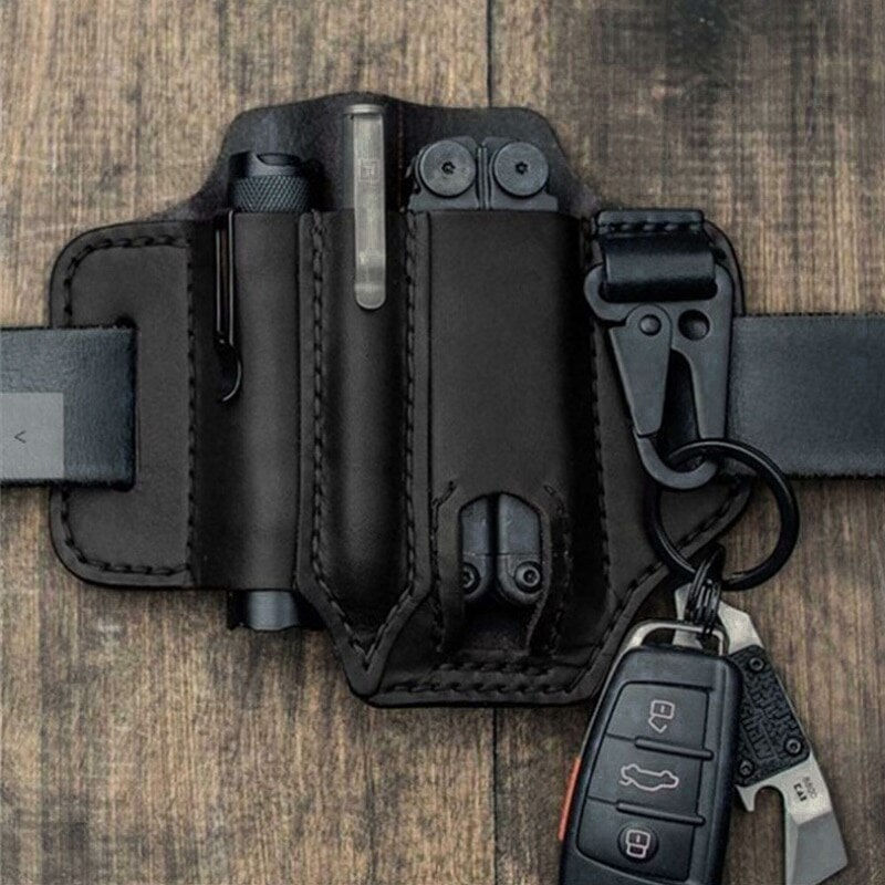 Thumbnail: Tool Pocket Multifunctional Storage Wear Resistant Durable Retro Outdoor Sports