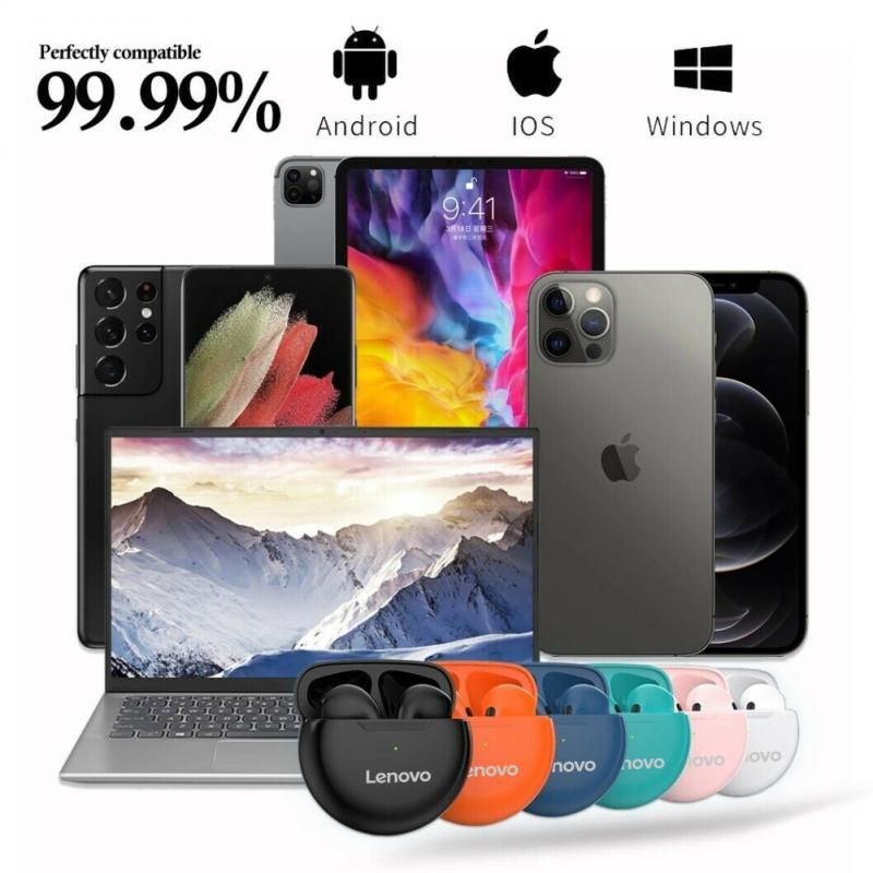 Thumbnail: Original Lenovo Air Pro 6 TWS Wireless Bluetooth Earphones Mini Pods Earbuds Ea