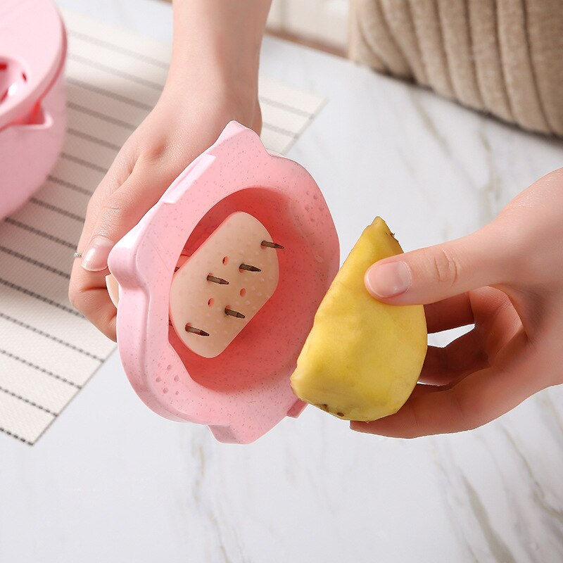 Thumbnail: 12 PCS Multi-Function Vegetable Chopper Carrots Potatoes Grater Cut Shred Manua