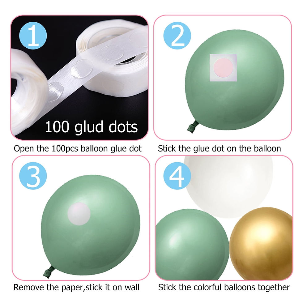 Thumbnail: Beyondtrade 137pcs Sage Green Balloon Garland Arch Kit for Party Background Dec