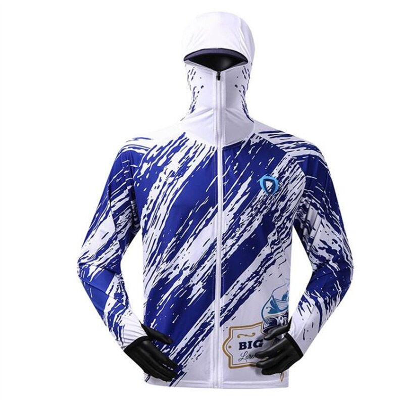 Thumbnail: Fishing Shirt Breathable Quick Dry Fishing Jersey Anti-UV Sunscreen Sun Protect