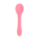 Thumbnail: 2pcs Candy Color Baby Soft Silicone Spoon Fork Baby Learning Feeding Accessorie