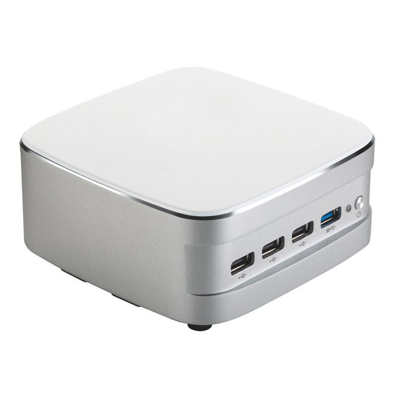 Thumbnail: Newest Fanless Micro Computer like pakage Quad Core J1900 support win10 win7 Li