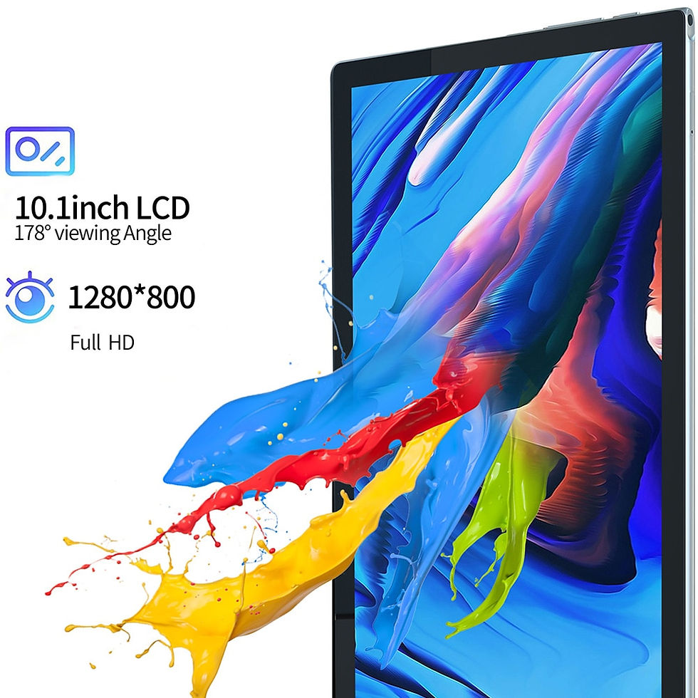 Thumbnail: BDF G10 New 10.1 Inch Tablet Pc Android 11 Octa Core 4G Network Google Play 6GB