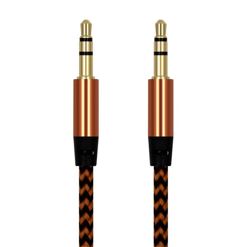 Thumbnail: 1pcs Audio Cable Cord Earphone Jack Cable Aux Cable 3.5mm Jack  Double Head Ste