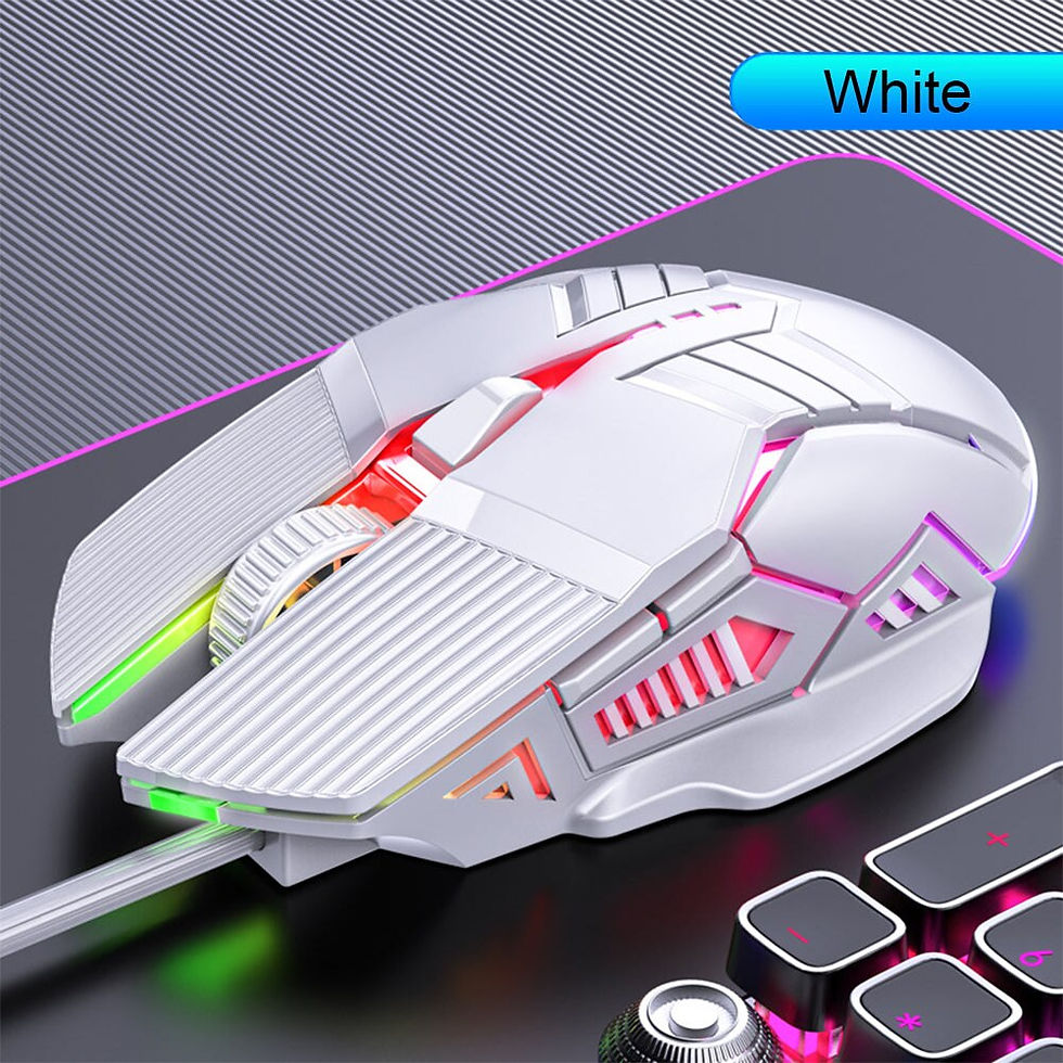 Thumbnail: Ergonomic Wired Gaming Mouse USB Computer Mouse Gaming RGB Mause Gamer Mouse 6 