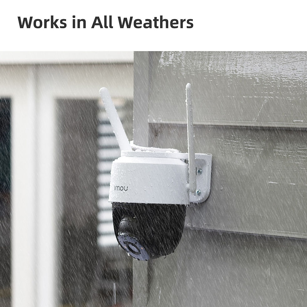Thumbnail: Wi-Fi Camera Dual Antenna Outdoor IP67 Weatherproof Audio Recording Camera AI H