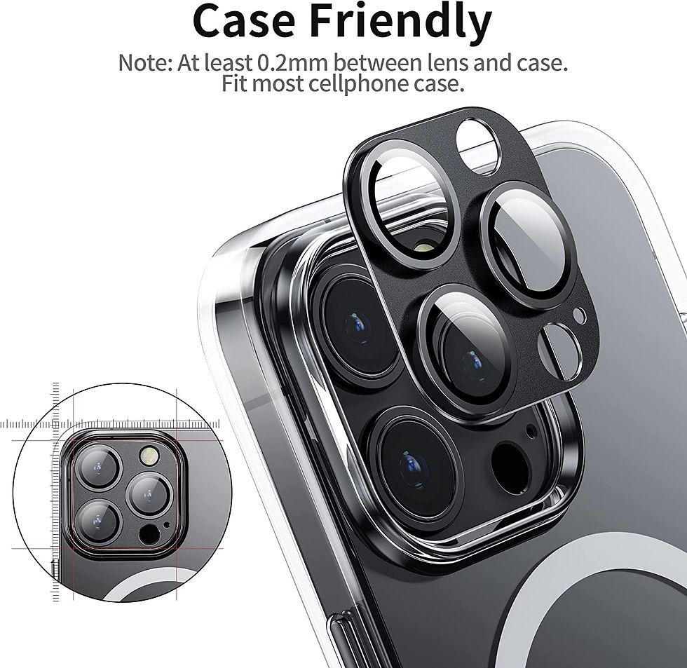 Thumbnail: Full Cover Camera Lens Protection For iPhone 14 Plus 13 Pro Max 12 14Pro 13Pro 