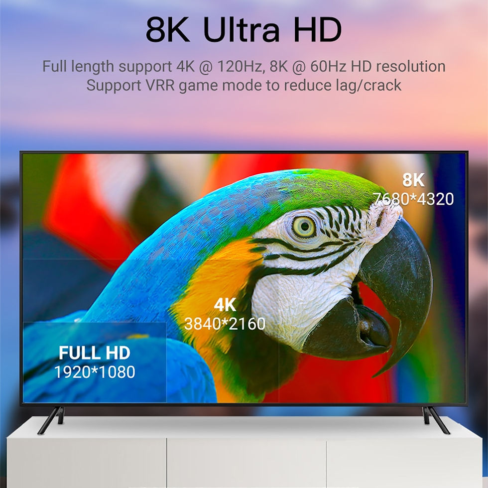 Миниатюра: 10M/15M Optical Fiber 8K 60Hz HDMI 2.1 Cable 48Gbps 4K 120Hz 144Hz eARC HDR HDC