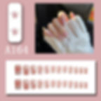 Thumbnail: 24pcs Detachable Finished Fingernails Almond Artificial Fake Nails With Glue Fu