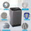 Thumbnail: Anukis Fully Automatic Portable Washing Machine, 13 lbs Capacity Compact Laundr