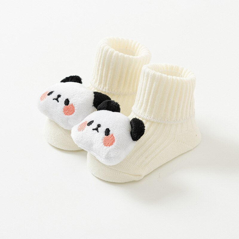 Thumbnail: Cotton Baby Socks Non-Slip Floor Socks Spring Autumn Newborn Baby Socks In The 