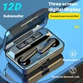 Thumbnail: New Wireless TWS Bluetooth Earphone with LED Display Touch Noise Canceling Earb