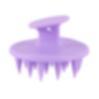 Thumbnail: Scalp Massage Shampoo Brush Silicone Soft Skin Friendly Hair Massager Comb Hair