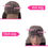 Thumbnail: Vallbest Straight Lace Front Wigs Human Hair Pre Plucked 13X4 Brazilian Lace Fr