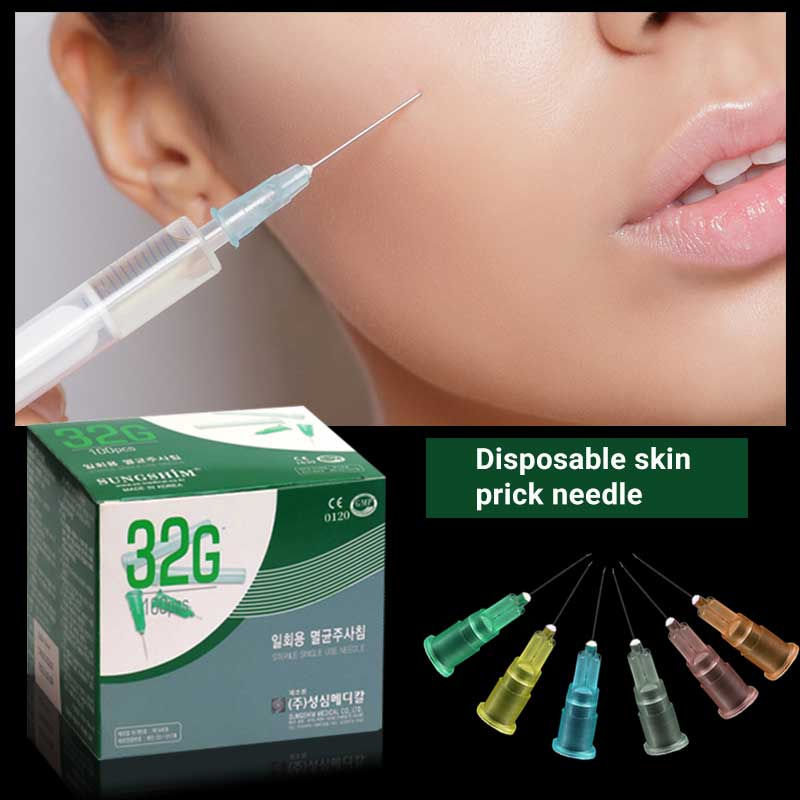 Thumbnail: Teeth Disposable Hypodermic Needle 30G * 13mm 30G * 25mm Painless Small Mesothe