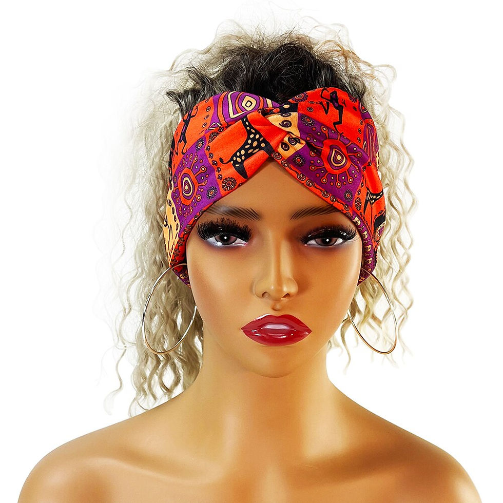 Thumbnail: Fashion Knot Head Bands Sports Headband Large Hair Band